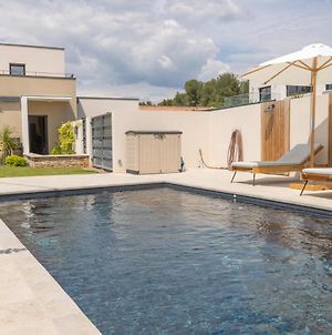 Villa moderne, piscine, Aux portes de Montpellier, 20 min plage Castelnau-le-Lez Exterior photo