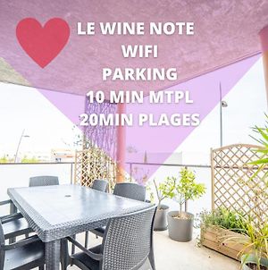 LE WINE NOTE CONFORT - TERRASSE - WIFI - PARKING -10 MIN MTPL - NEW - CoHôteConciergerie Pignan Exterior photo