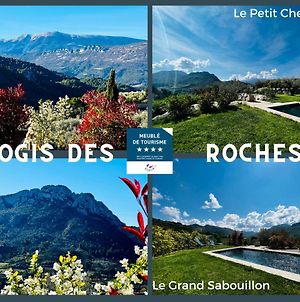 LOGIS DES ROCHES - Le Petit Chevalet&Le Grand Sabouillon - 2 VILLAS VUE EXCEPTIONNELLE ! Buis-les-Baronnies Exterior photo