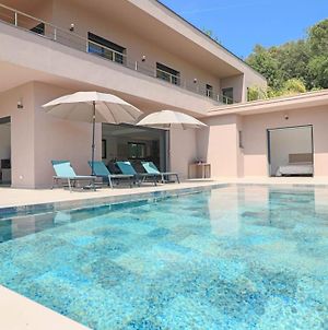 Superb Modern Villa In Biot / Luxurious Finishing & Swimming Pool Exterior photo