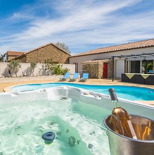Villa avec piscine et Jaccuzy Bize-Minervois Exterior photo