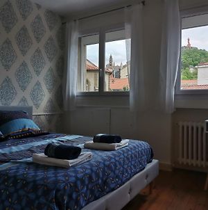 Velay cocon appartement 4 chambres avec vue sur les monuments Le Puy-en-Velay Exterior photo