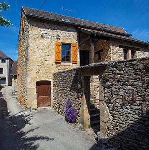 Maison en pierres au coeur du village médiéval de Villeneuve Exterior photo