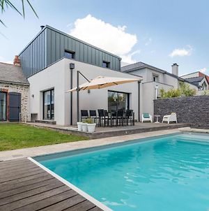 Villa Belle maison familiale et contemporaine avec piscine à Nantes Exterior photo