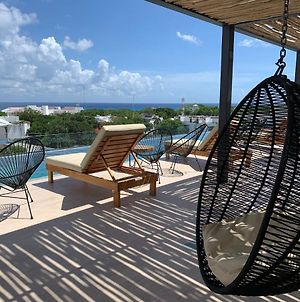 Appartement Kaab South Beach - Beautiful Big Studio - Rooftop Pool Ocean View à Playa del Carmen Exterior photo