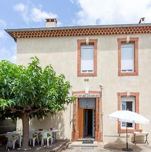 Elegant House With Terrace By The River Roquebrun Exterior photo