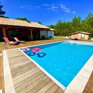Magnifique villa avec piscine Escource Exterior photo