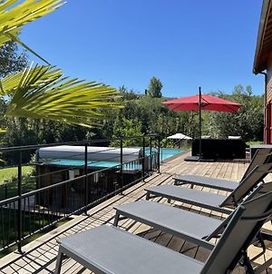Villa La Manou, chalet piscine privee à Saint-Aulaire Exterior photo