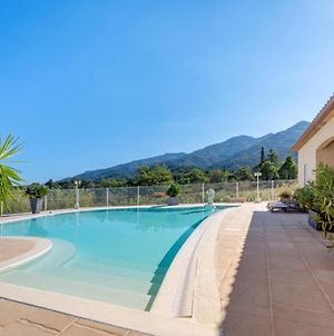 Villa de 2 chambres avec piscine privee terrasse amenagee et wifi a Montesquieu des Alberes Exterior photo