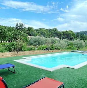 Villa La Muse avec piscine privée et chauffée Sablet Exterior photo