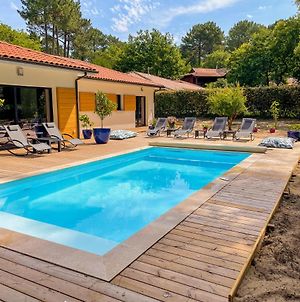 Magnifique villa avec piscine Biscarrosse Exterior photo