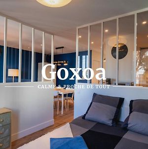 Goxoa - Appartement au Calme, Centre Ville, Parking - WiFi&Netflix Hendaye Exterior photo