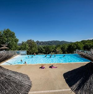 Hôtel Charmant camping Familiale 3 Etoiles vue 360 plage piscine à débordement empl XXL à Labeaume Exterior photo