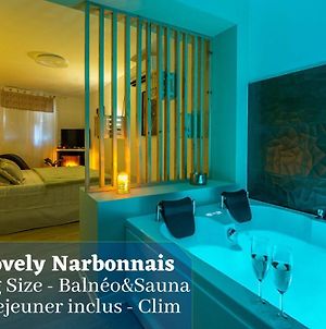 Appartement Le Lovely Narbonnais - Balneo&Sauna à Narbonne Exterior photo