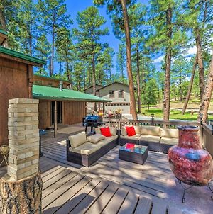 Villa Sleepy Bear Cabin With Large Deck And Yard Games! à Ruidoso Exterior photo