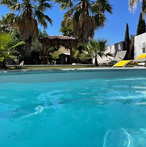 Villa spacieuse avec piscine 350m2 4 chambres terrain de 1500m2 arboré parking privé Magalas Exterior photo