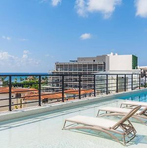 Appartement Beautiful Studio With Kitchen Aircon Gym Pool Ocean View From The Rooftop à Playa del Carmen Exterior photo