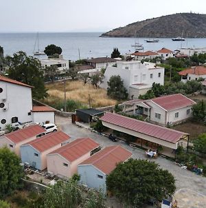 Villa Yelken Teras - Deniz Manzarali-Somineli, Full Daire à Milas Exterior photo