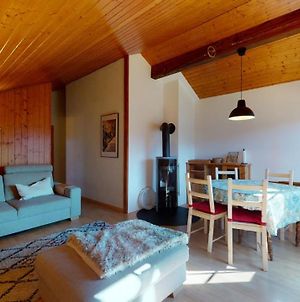 Beautiful Apartment For 4 People With A Splendid View Of Les Dents Du Midi Champoussin Exterior photo