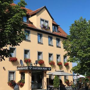 Hotel-Gasthof Post Rothenburg ob der Tauber Exterior photo
