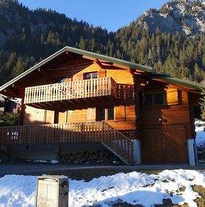 Spacious Comfortable Chalet Close To The Ski Lifts For 8 Persons Châtel Exterior photo