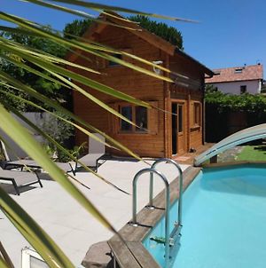 Villa Châlet proche plage avec piscine privée et jacuzzi. à Tarnos Exterior photo
