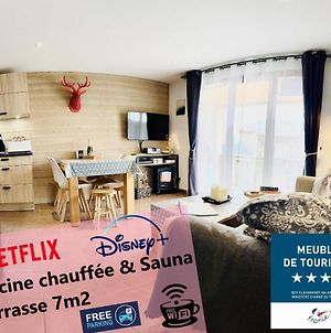 Appartement Superbe T3 - Piscine chauffée&sauna - Wifi&Netflix/Disney+ - Lou Castelou à Les Angles  Exterior photo