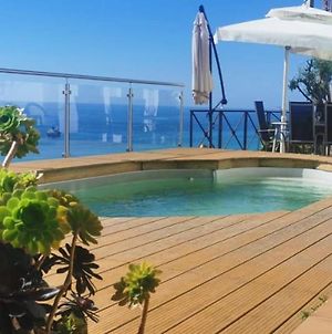 Vue magnifique avec piscine privée et sauna à 10min de Monaco Roquebrune-Cap-Martin Exterior photo