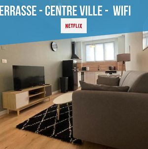 Appartement Centre Ville Superbe T2 Neuf Wifi Terrasse Netflix à Périgueux Exterior photo