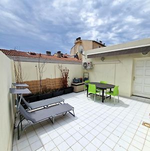 Plein centre Appartement climatisé et spacieux avec grande terrasse sur le toit à Nice Exterior photo