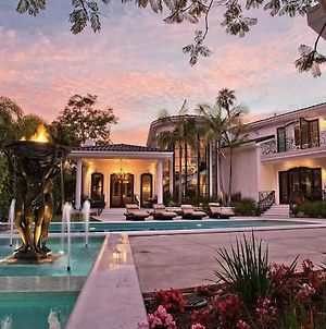 Villa Eclectic Beverly Hills Mansion à Los Angeles Exterior photo