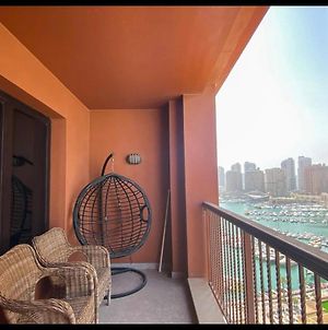 2 Lovely Spacious Bedrooms, Sea View In The Pearl Doha Exterior photo