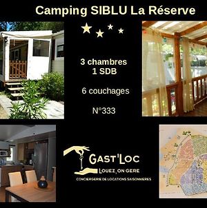 Mobil Home Familiale 333 Camping La Reserve 4* Gastes Exterior photo