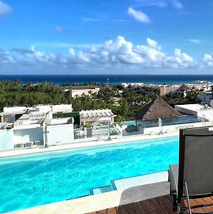 New 1 Bedroom Apartment + Ocean View From Rooftop Playa del Carmen Exterior photo