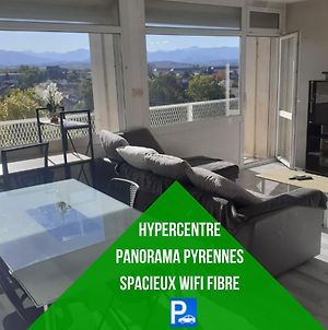 Appartement Cap Sud - 53M2- Vue Pyrenees- Hypercentre- Garage-Wifi Fibre à Tarbes Exterior photo