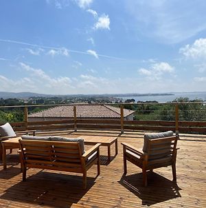 Villa avec piscine, spa à débordement vue exceptionnelle sur étang de Thau Bouzigues Exterior photo