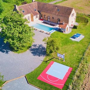 Crazy Villa Chateaubert 28 - Heated Pool - Basket - 2H Paris - 30P La Chapelle-Saint-Fray Exterior photo