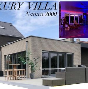 Luxury Villa 15 Pers Natura 2000 Jacuzzi - Wellness Prive - La Louvière Exterior photo