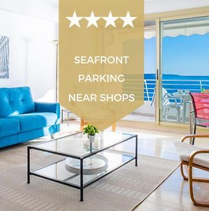 Appartement Serrendy - Vue Mer Panoramique - 3 Pieces Front De Mer Au Mourre Rouge ! à Cannes Exterior photo