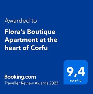 Flora'S Boutique Apartment At The Heart Of Corfu Corfu  Exterior photo