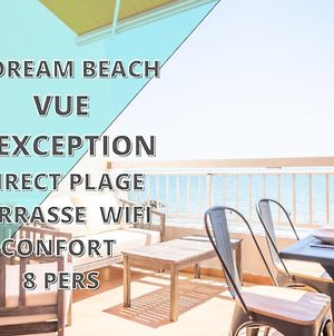 Le DREAM BEACH-TERRASSE-VUE MER D'Exception-WIFI-PARKING - CoHôteConciergerie Palavas-les-Flots Exterior photo
