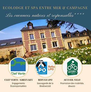 Ecolodge Entre Mer & Campagne - Maison D'Hotes Pomme De Paille - Entre Honfleur Et Etretat Octeville-sur-Mer Exterior photo