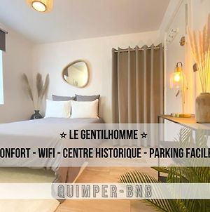 Appartement Le Gentilhomme - Studio - Entree Autonome - Plein Centre Historique à Quimper Exterior photo
