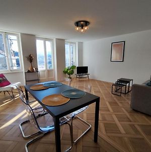 Appartement Tout Confort Renove Avec Vue - Tilleul 5 Fribourg Exterior photo