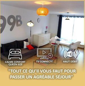 le 99B Modern apartment queen size bed connected TV Hallennes-lez-Haubourdin Exterior photo