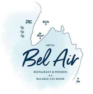 Hôtel restaurant et pension soirée étape Bel Air Balaruc-les-Bains Exterior photo