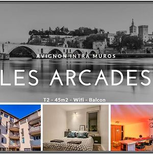 Appartement Les Arcades - Wifi - Intra Muros Of Avignon - Balcony - 45M2 Exterior photo