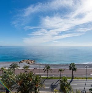 Appartement Sea Front - Panoramic Sea View Studio With Terrace à Nice Exterior photo