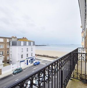 Appartement 6 pers avec vue mer au pied de la plage du sillon Saint-Malo Exterior photo