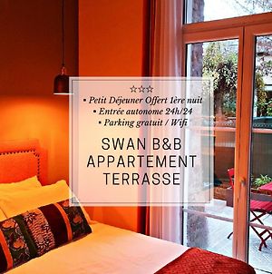 Appartement Terrasse Swan B&B Caudebec-les-Elbeuf Exterior photo